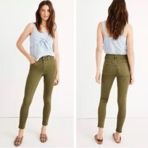 MADEWELL 9’ HIGH-RISE CROP JEAN